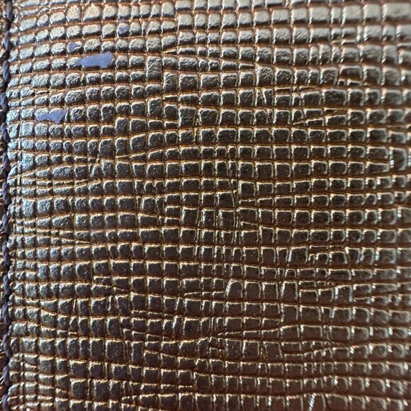 MCM Gold Leather Studded Tri-Fold Wallet- EUC - Picture 11 of 11